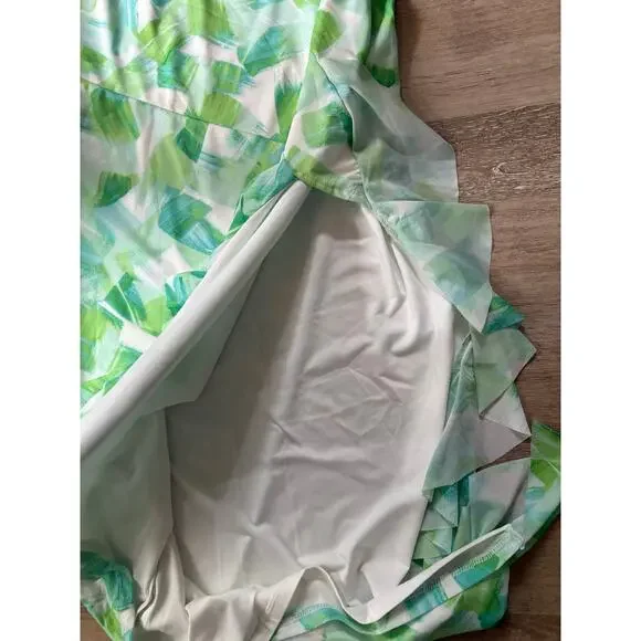 Billy J Zinnia Midi Dress Green Floral - Picture 7 of 8